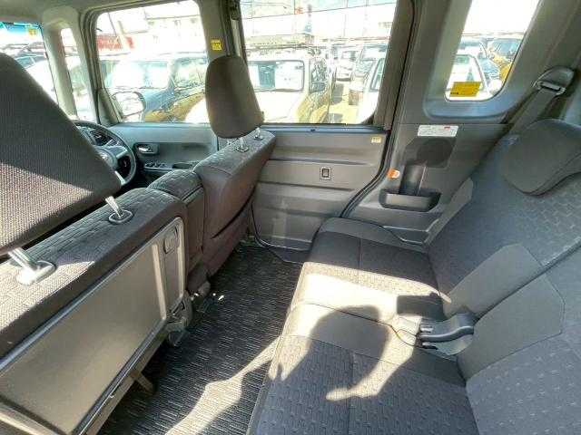 ダイハツ ウェイク G ターボ SA Ⅱ 岩手県 2016(平28)年 5万km タングステングレーM 純正ナビ/ＣＤ／ＤＶＤ／ＢＴ／フルセグ/バックカメラ/両側パワスラ/リアソナー/ＬＥＤヘッドライト/衝突被害軽減ブレーキ/アイドリングストップ