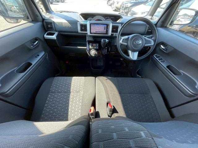 ダイハツ ウェイク G ターボ SA Ⅱ 岩手県 2016(平28)年 5万km タングステングレーM 純正ナビ/ＣＤ／ＤＶＤ／ＢＴ／フルセグ/バックカメラ/両側パワスラ/リアソナー/ＬＥＤヘッドライト/衝突被害軽減ブレーキ/アイドリングストップ