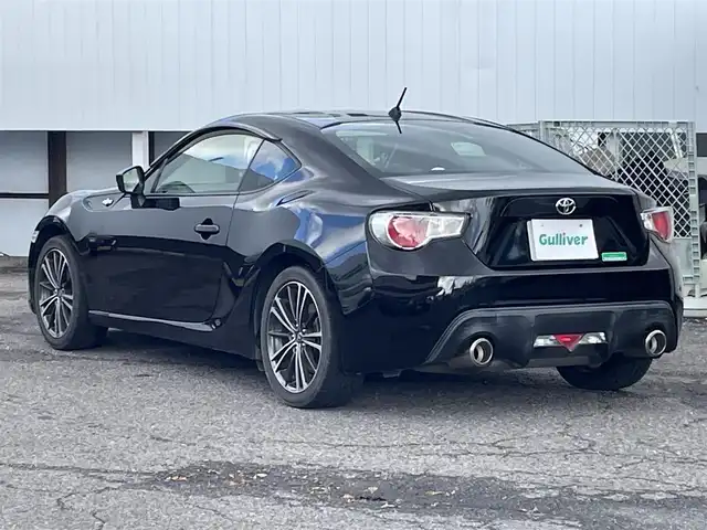 トヨタ ８６ GT 福島県 2013(平25)年 6.9万km クリスタルブラックシリカ 純正SDナビ/バックカメラ/フルセグテレビ/DVD再生可能/純正17インチAW/HIDヘッドライト/フォグランプ/プッシュスタート/保証書