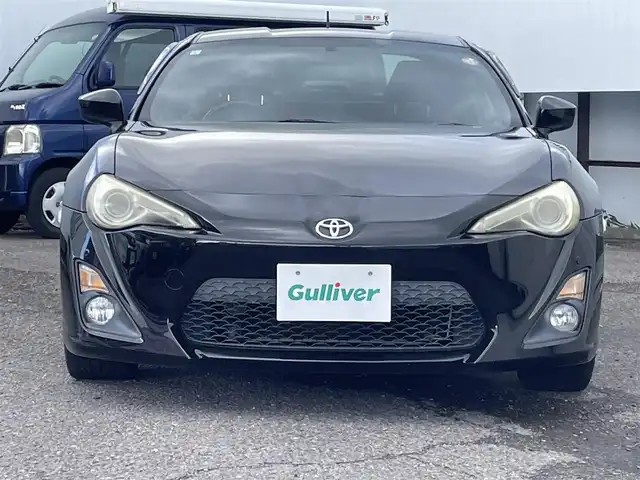 トヨタ ８６ GT 福島県 2013(平25)年 6.9万km クリスタルブラックシリカ 純正SDナビ/バックカメラ/フルセグテレビ/DVD再生可能/純正17インチAW/HIDヘッドライト/フォグランプ/プッシュスタート/保証書