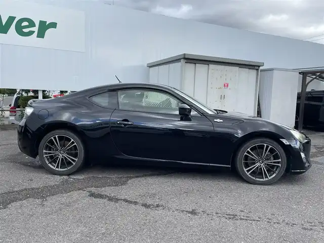 トヨタ ８６ GT 福島県 2013(平25)年 6.9万km クリスタルブラックシリカ 純正SDナビ/バックカメラ/フルセグテレビ/DVD再生可能/純正17インチAW/HIDヘッドライト/フォグランプ/プッシュスタート/保証書