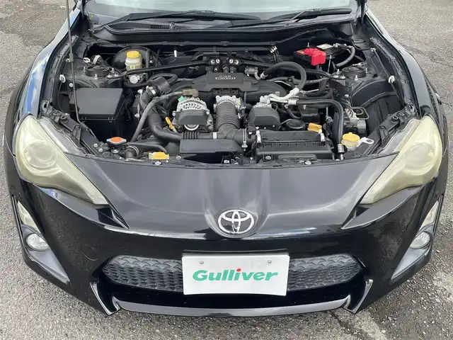 トヨタ ８６ GT 福島県 2013(平25)年 6.9万km クリスタルブラックシリカ 純正SDナビ/バックカメラ/フルセグテレビ/DVD再生可能/純正17インチAW/HIDヘッドライト/フォグランプ/プッシュスタート/保証書
