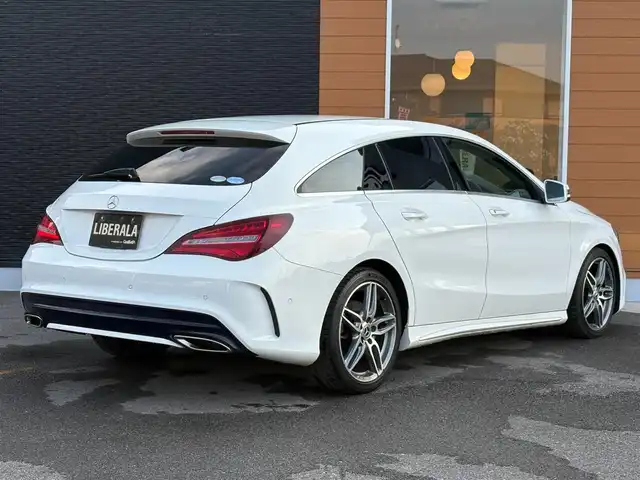メルセデス・ベンツ ＣＬＡ１８０ Sブレイク AMG スタイル 栃木県 2018(平30)年 5万km ポーラホワイト レーダーセーフティパッケージ/　（ブラインドスポットアシスト、ディスタンスパイロット・ディストロニック、レーンキーピングアシスト、PRE-SAFE）/ＥＴＣ/純正前方ドライブレコーダー/Bluetooth/ACC/キーレスゴー/シートヒーター/前後パークトロニック/バックカメラ/純正メーカーナビ/フットトランクオープナー/純正18インチAW/LEDヘッドライト