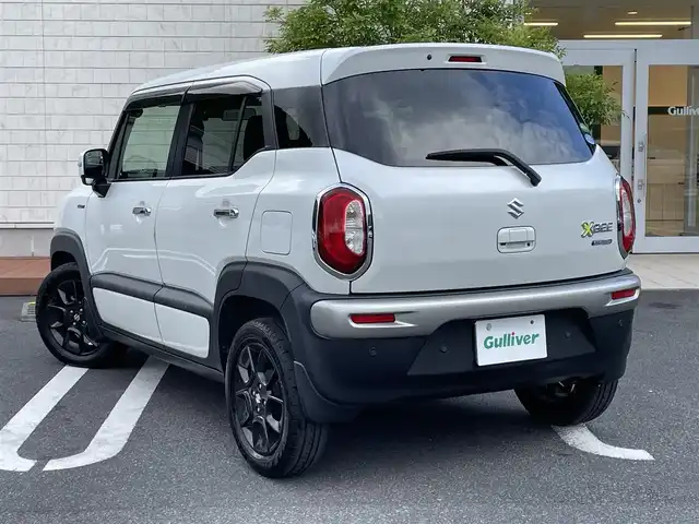 スズキ クロスビー HYBRID MZ 愛媛県 2018(平30)年 4.7万km ピュアホワイトP 純正８インチナビ　フルセグＴＶ　Ｂｌｕｅｔｏｏｔｈ　シートヒーター　　ＥＴＣ　ドライブレコーダー　　全方位カメラ　クルーズコントロール　衝突軽減ブレーキ　パドルシフト　ＬＥＤヘッドライト