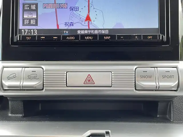 スズキ クロスビー HYBRID MZ 愛媛県 2018(平30)年 4.7万km ピュアホワイトP 純正８インチナビ　フルセグＴＶ　Ｂｌｕｅｔｏｏｔｈ　シートヒーター　　ＥＴＣ　ドライブレコーダー　　全方位カメラ　クルーズコントロール　衝突軽減ブレーキ　パドルシフト　ＬＥＤヘッドライト