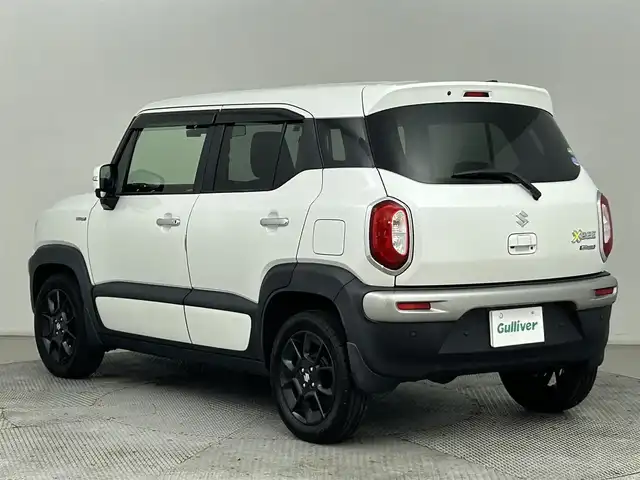 スズキ クロスビー HYBRID MZ 道央・札幌 2018(平30)年 4.7万km ピュアホワイトP ・４ＷＤ/・純正ナビ/・ＢＴ／ＣＤ／ＤＶＤ／ＳＤ／ＦＭ／ＡＭ／フルセグＴＶ/・全方位カメラ/・衝突軽減/・レーンキープアシスト/・ダウンヒルアシスト/・クルーズコントロール/・シートヒーター/・アイドリングストップ/・プッシュスタート/SNOW/SPOTモード/・間欠時間調整機能付きワイパー/・ETC/・純正アルミホイール/・パドルシフト/・革巻きステアリング/・純正フロアマット/・LEDヘッドライト/・フォグランプ