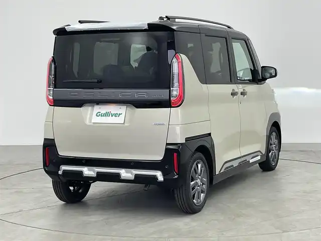 三菱 デリカミニ T プレミアム リミテッド ED 愛知県 2025(令7)年 0.1万km未満 アイボリーⅡ 届け出済み未使用車/純正9型メモリナビ/（FM/AM/AppleCarPlay/AndroidAuto)　/全方位バックカメラ　/マイパイロット　/ハンズフリーパワースライドドア　/前席シートヒーター/ステアリングヒーター　/ダウンヒルアシストコントロール　/衝突軽減システム　/先行車発進　/道路標識表示　/純正15インチAW/ルーフレール/両側パワースライドドア/純正LEDヘッドライト/カーテンエアバッグ