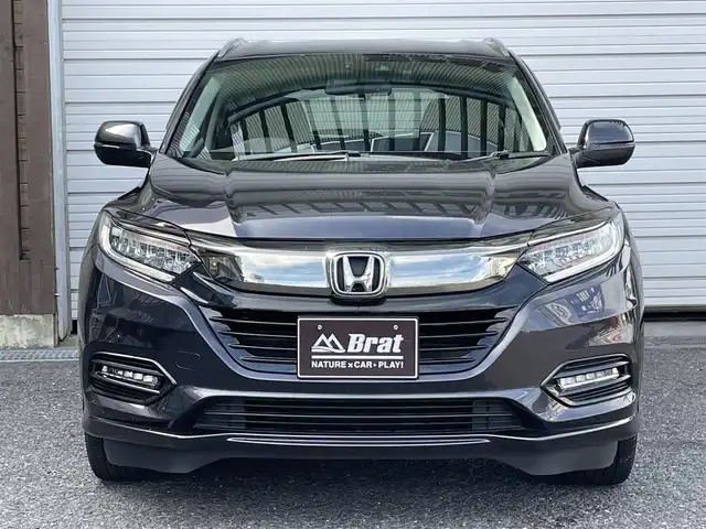 ホンダ ヴェゼル ハイブリッド Z ホンダセンシング 福島県 2020(令2)年 7万km ルーセブラックM SDナビ/バックカメラ/フルセグTV/LEDヘッドライト/ルーフレール/ハーフレザーシート/前席シートヒーター/ETC/レーダークルーズコントロール/コンフォートビューパッケージ