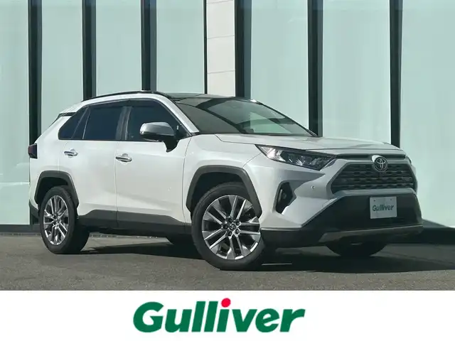 トヨタ ＲＡＶ４ G Zパッケージ 大阪府 2023(令5)年 2.7万km プラチナホワイトパールマイカ 純正１０．５インチナビ　/ＥＴＣ２．０　/全方位モニター　/ＬＥＤヘッドランプ　/フルセグＴＶ　/パワーシート　/シートヒーター　/純正１９インチアルミホイール　/ドライブレコーダー　/クルーズコントロール