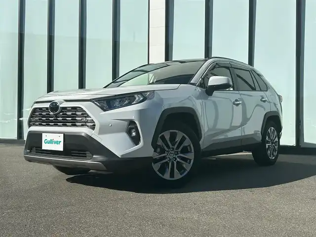 トヨタ ＲＡＶ４ G Zパッケージ 大阪府 2023(令5)年 2.7万km プラチナホワイトパールマイカ 純正１０．５インチナビ　/ＥＴＣ２．０　/全方位モニター　/ＬＥＤヘッドランプ　/フルセグＴＶ　/パワーシート　/シートヒーター　/純正１９インチアルミホイール　/ドライブレコーダー　/クルーズコントロール