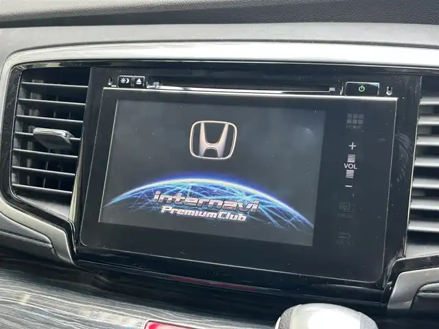 ホンダ オデッセイ アブソルート EX 静岡県 2015(平27)年 6.9万km プレミアムヴィーナスブラックP 純正7インチナビ/HDMI/USB/DVD/Bluetooth/ホンダセンシング/後席モニター/パワーシート/純正LEDヘッドライト/ETC車載器/ドラレコ/追従クルコン/パワーシート/純正１８ＡＷ