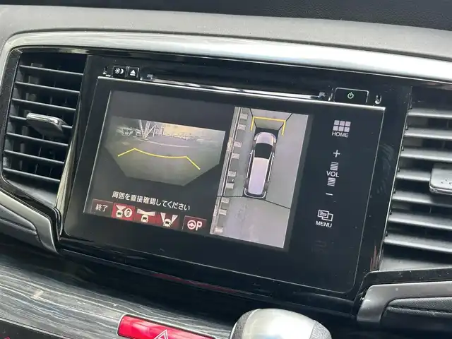 ホンダ オデッセイ アブソルート EX 静岡県 2015(平27)年 6.9万km プレミアムヴィーナスブラックP 純正7インチナビ/HDMI/USB/DVD/Bluetooth/ホンダセンシング/後席モニター/パワーシート/純正LEDヘッドライト/ETC車載器/ドラレコ/追従クルコン/パワーシート/純正１８ＡＷ