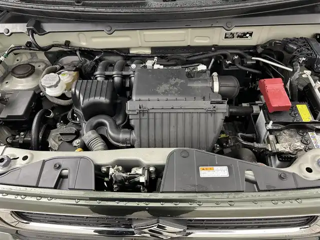 スズキ ハスラー HYBRID X 千葉県 2020(令2)年 4.6万km クールカーキPM 禁煙車/スズキレーダーブレーキサポート/・車線逸脱警報システム/・コーナーセンサー/純正９インチメモリナビ/・CD/DVD/USB/Bluetooth/フルセグTV/・ビルトインETC/・全方位カメラ/革巻きステアリング/・ステアリングスイッチ/DNシートヒーター/純正１５インチAW/電動格納ウインカーミラー/オートライト/・LEDヘッドライト/・LEDフォグランプ