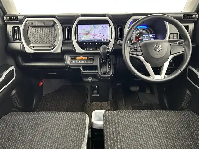 スズキ ハスラー HYBRID X 千葉県 2020(令2)年 4.6万km クールカーキPM 禁煙車/スズキレーダーブレーキサポート/・車線逸脱警報システム/・コーナーセンサー/純正９インチメモリナビ/・CD/DVD/USB/Bluetooth/フルセグTV/・ビルトインETC/・全方位カメラ/革巻きステアリング/・ステアリングスイッチ/DNシートヒーター/純正１５インチAW/電動格納ウインカーミラー/オートライト/・LEDヘッドライト/・LEDフォグランプ