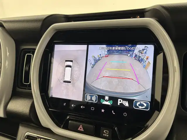 スズキ ハスラー HYBRID X 千葉県 2020(令2)年 4.6万km クールカーキPM 禁煙車/スズキレーダーブレーキサポート/・車線逸脱警報システム/・コーナーセンサー/純正９インチメモリナビ/・CD/DVD/USB/Bluetooth/フルセグTV/・ビルトインETC/・全方位カメラ/革巻きステアリング/・ステアリングスイッチ/DNシートヒーター/純正１５インチAW/電動格納ウインカーミラー/オートライト/・LEDヘッドライト/・LEDフォグランプ