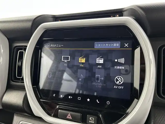 スズキ ハスラー HYBRID X 千葉県 2020(令2)年 4.6万km クールカーキPM 禁煙車/スズキレーダーブレーキサポート/・車線逸脱警報システム/・コーナーセンサー/純正９インチメモリナビ/・CD/DVD/USB/Bluetooth/フルセグTV/・ビルトインETC/・全方位カメラ/革巻きステアリング/・ステアリングスイッチ/DNシートヒーター/純正１５インチAW/電動格納ウインカーミラー/オートライト/・LEDヘッドライト/・LEDフォグランプ