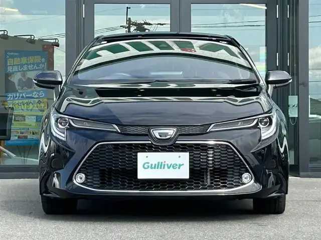 トヨタ カローラツーリング ダブルバイビー 愛媛県 2020(令2)年 4.9万km ブラックマイカ 純正9型ディスプレイオーディオ/バックカメラ/前後ドライブレコーダー/トヨタセーフティセンス/衝突被害軽減装置/車線逸脱防止装置/レーダークルーズコントロール/ブラインドスポットモニター/クリアランスソナー/ステアリングリモコン/ハーフレザー/ETC/電動パーキングブレーキ/電格ミラー/ヒートミラー/ヘッドライトレベライザー/トノカバー/純正布生地ラゲッジマット/LEDヘッドライト/現状サマー(純正AW)(215/45/R17)/TOYO TRANPATH mpZ