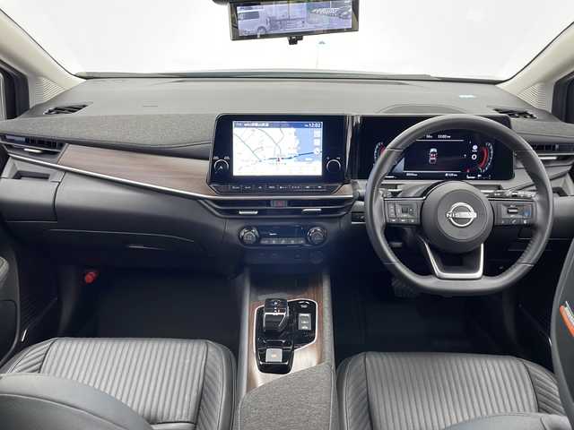 日産 オーラ G レザーエディション 千葉県 2024(令6)年 0.9万km 黒 純正ナビ/BT/TV/HDMI/Applecare/プロパイロット/レーダークルーズコントロール/レーンキープ/衝突軽減/クリアランスソナー/標識検知/BSM/全方位カメラ/電動パーキング/オートホールド/オートハイビーム/ワイヤレス充電/BOSEサウンド/レザーシート/デジタルインナーミラー/ビルトインETC2.0/LEDフォグ/スマートキー/プッシュスタート