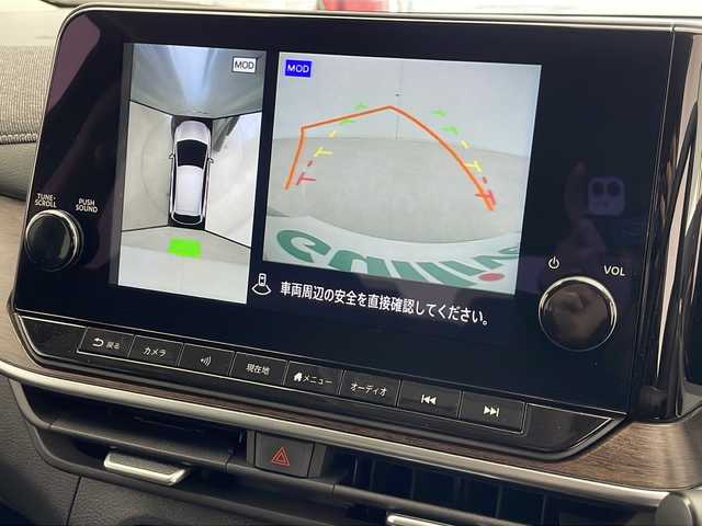 日産 オーラ G レザーエディション 千葉県 2024(令6)年 0.9万km 黒 純正ナビ/BT/TV/HDMI/Applecare/プロパイロット/レーダークルーズコントロール/レーンキープ/衝突軽減/クリアランスソナー/標識検知/BSM/全方位カメラ/電動パーキング/オートホールド/オートハイビーム/ワイヤレス充電/BOSEサウンド/レザーシート/デジタルインナーミラー/ビルトインETC2.0/LEDフォグ/スマートキー/プッシュスタート