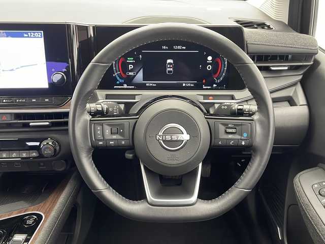 日産 オーラ G レザーエディション 千葉県 2024(令6)年 0.9万km 黒 純正ナビ/BT/TV/HDMI/Applecare/プロパイロット/レーダークルーズコントロール/レーンキープ/衝突軽減/クリアランスソナー/標識検知/BSM/全方位カメラ/電動パーキング/オートホールド/オートハイビーム/ワイヤレス充電/BOSEサウンド/レザーシート/デジタルインナーミラー/ビルトインETC2.0/LEDフォグ/スマートキー/プッシュスタート