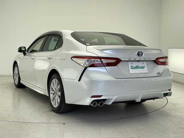 トヨタ カムリ WS 千葉県 2019(平31)年 1.2万km プラチナホワイトパールマイカ ブラインドスポットモニター/パドルシフト/純正ナビ（ＢＴ／ＤＶＤ／ＣＤ／ＴＶ）/ビルトインＥＴＣ/バックカメラ/レーンキープ/オートライト/オートハイビーム/ＬＥＤヘッドライト/プッシュスタート/スマートキー/ドライブレコーダー/ハーフレザーシート/純正AW