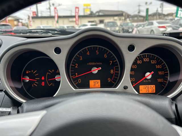 日産 フェアレディ Ｚ 栃木県 2008(平20)年 1.3万km ダークブルー 純正HDDナビ/バックカメラ/オーディオ/CD FM AM/MTモード付AT/純正18インチアルミホイール/リモコンキー/横滑り防止装置/盗難防止装置/HIDヘッドライト