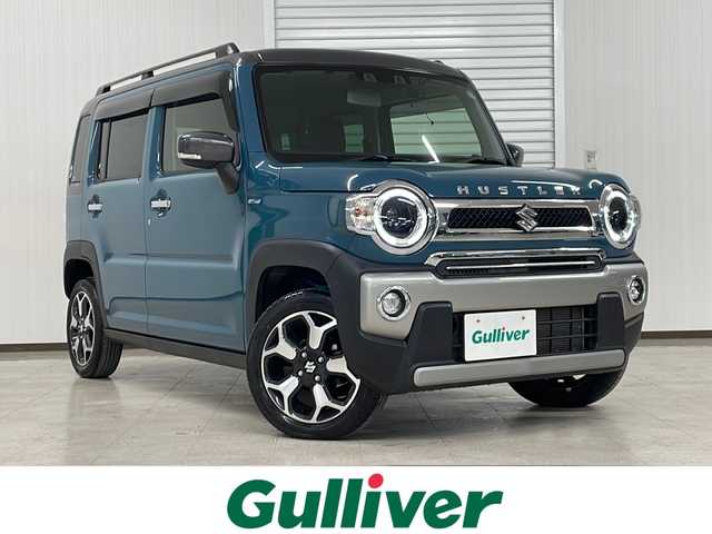 スズキ ハスラー Jスタイル 熊本県 2021(令3)年 2.5万km デニムブルー ガンメタリック 2トーン SDナビ/【CD/DVD/Bluetooth/フルセグ】/バックカメラ/セーフティサポート/・デュアルカメラブレーキサポート/・誤発進抑制機能/・車線逸脱警報/・先行車発進告知/・標識認識機能/・ハイビームアシスト/LEDオートヘッドライト/革巻きステアリング/ナノイー付きオートエアコン/プッシュスタート/スマートキー/ドライブレコーダー/ルーフレール/禁煙車