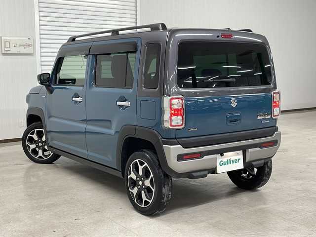 スズキ ハスラー Jスタイル 熊本県 2021(令3)年 2.5万km デニムブルー ガンメタリック 2トーン SDナビ/【CD/DVD/Bluetooth/フルセグ】/バックカメラ/セーフティサポート/・デュアルカメラブレーキサポート/・誤発進抑制機能/・車線逸脱警報/・先行車発進告知/・標識認識機能/・ハイビームアシスト/LEDオートヘッドライト/革巻きステアリング/ナノイー付きオートエアコン/プッシュスタート/スマートキー/ドライブレコーダー/ルーフレール/禁煙車