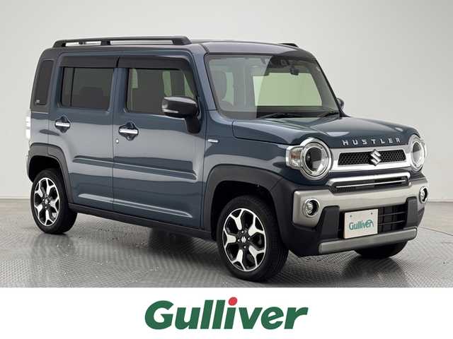 スズキ ハスラー Jスタイル 兵庫県 2021(令3)年 2.5万km デニムブルー ガンメタリック 2トーン SDナビ/【CD/DVD/Bluetooth/フルセグ】/バックカメラ/セーフティサポート/・デュアルカメラブレーキサポート/・誤発進抑制機能/・車線逸脱警報/・先行車発進告知/・標識認識機能/・ハイビームアシスト/LEDオートヘッドライト/革巻きステアリング/ナノイー付きオートエアコン/プッシュスタート/スマートキー/ドライブレコーダー/ルーフレール/禁煙車