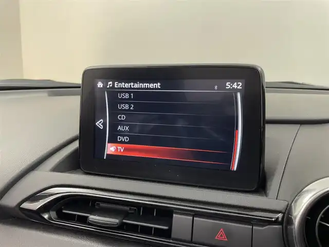 マツダ ロードスター ＲＦ S 埼玉県 2018(平30)年 2万km ソウルレッドクリスタルM 純正SDナビ/地デジTV/【Bluetooth接続】/バックカメラ/BOSEサウンド/ブラインドスポットモニタリング/シートヒーター/革巻きステアリング/ステアリングスイッチ/ETC/LEDヘッドライト/リアコーナーセンサー/社外17インチアルミホイル/アドバンストキーレスエントリー