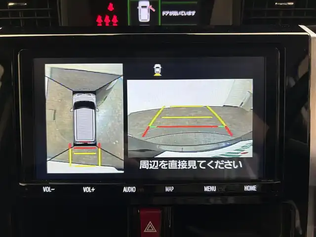 トヨタ タンク カスタムG－T 愛媛県 2019(令1)年 2.4万km ブラックマイカメタリック 純正9インチナビ　純正12インチフリップダウンモニター　パノラミックビューモニタ‐　モデリスタエアロ　GPSレーダー　HDMI 　シートヒーター LEDヘッドライト　オートセキュリティー　純正アルミホイール　GPSレーダー 前後ドライブレコーダー　ETC2.0　フルセグTV　　