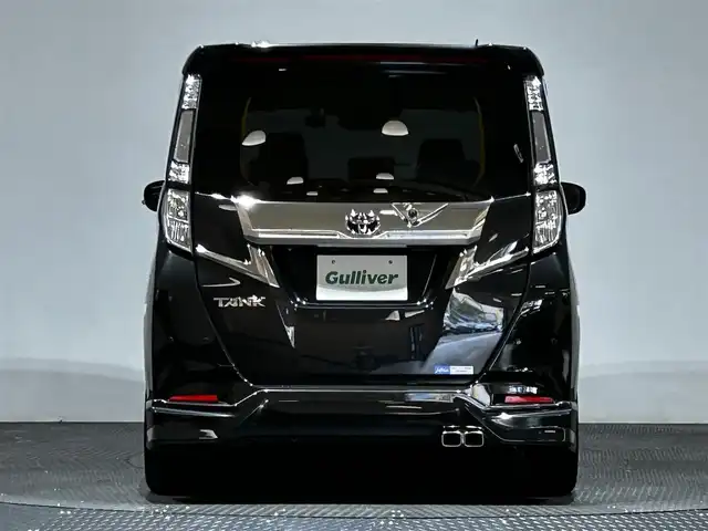 トヨタ タンク カスタムG－T 愛媛県 2019(令1)年 2.4万km ブラックマイカメタリック 純正9インチナビ　純正12インチフリップダウンモニター　パノラミックビューモニタ‐　モデリスタエアロ　GPSレーダー　HDMI 　シートヒーター LEDヘッドライト　オートセキュリティー　純正アルミホイール　GPSレーダー 前後ドライブレコーダー　ETC2.0　フルセグTV　　