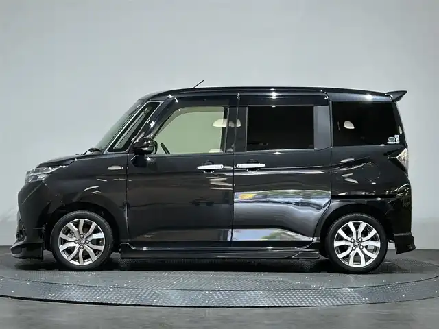 トヨタ タンク カスタムG－T 愛媛県 2019(令1)年 2.4万km ブラックマイカメタリック 純正9インチナビ　純正12インチフリップダウンモニター　パノラミックビューモニタ‐　モデリスタエアロ　GPSレーダー　HDMI 　シートヒーター LEDヘッドライト　オートセキュリティー　純正アルミホイール　GPSレーダー 前後ドライブレコーダー　ETC2.0　フルセグTV　　