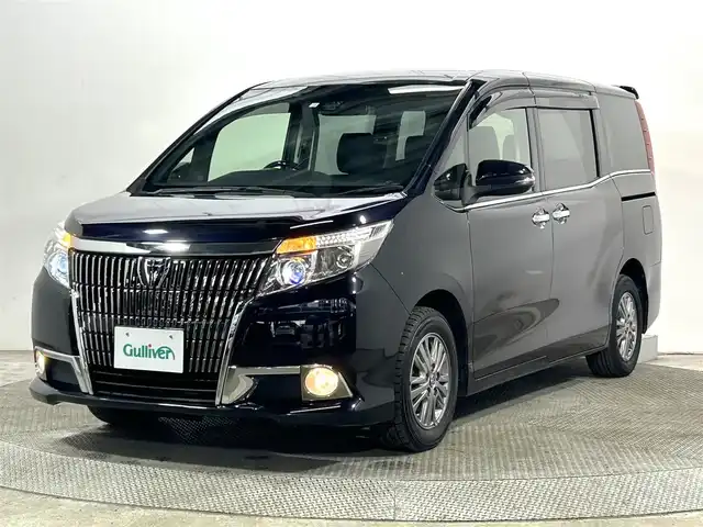 トヨタ エスクァイア Gi 大阪府 2016(平28)年 6.8万km スパークリングブラックパールクリスタルシャイン ＡＬＰＩＮＥナビ（フルセグＴＶ／ＤＶＤ／ＣＤ／Ｂｌｕｅｔｏｏｔｈ）　フリップダウンモニター　両側電動ドア　衝突軽減　レーンアシスト　クルコン　シートーヒーター　ＥＴＣ　オートハイビーム