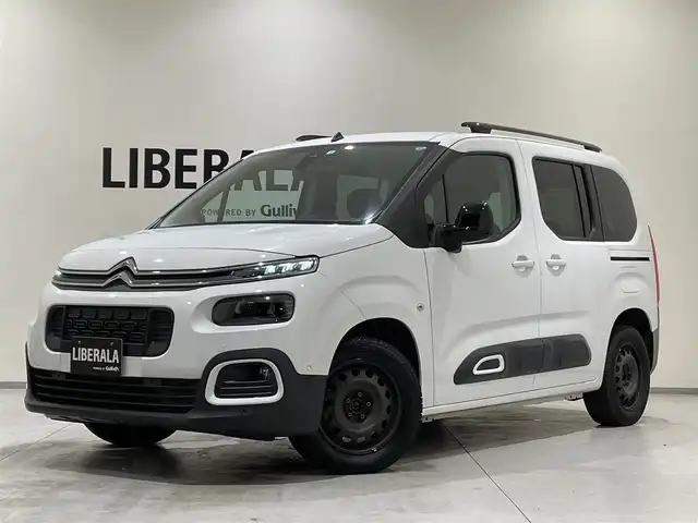 シトロエン ベルランゴ フィール 熊本県 2022(令4)年 3.2万km ブランバンキーズ 純正ディスプレイオーディオ（AppleCarPlay、Bluetooth）/サイドカメラ/バックカメラ/クルーズコントロール/ETC/衝突軽減B/インテリジェントハイビーム/コーナーセンサー/ドライブレコーダー