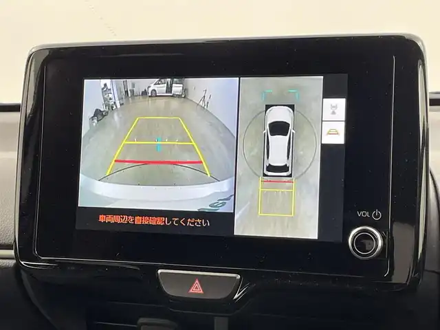 トヨタ ヤリス G 福岡県 2024(令6)年 0.2万km プラチナホワイトパールマイカ 純正ディスプレイオーディオナビ（ＢＴ，フルセグＴＶ）　/全方位カメラ　/ＥＴＣ　/前後ドラレコ　/コーナーセンサー　/衝突被害軽減ブレーキ　/レーンキープ　/ＢＳＭ　/ＲＣＴＡ　/ステアリングリモコン　/純正フロアマット