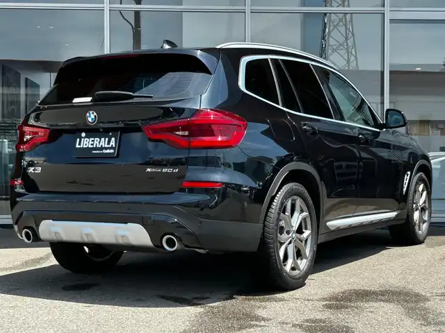 ＢＭＷ Ｘ３ 富山県 2018(平30)年 1.1万km 黒 ハイラインパッケージ/黒革シート/360°カメラ/フルセグTV/純正前後ドラレコ/Bluetooth接続/Screen Mirroring/FM/AMラジオ/DVD/CD再生/ドライビングアシスト/パークアシスト/アダプティブLED/ワイヤレスチャージ/D/N席シートヒーター/D/N席パワーシート/WAC/ACC/パワーバックドア
