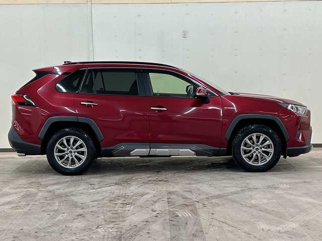 トヨタ ＲＡＶ４ ハイブリットG 道央・札幌 2019(令1)年 9.5万km センシュアルレッドマイカ /4WD//純正ナビ//オートライト//オートエアコン//フルセグテレビ//バックカメラ//クルーズコントロール//ドアバイザー//プッシュスタート//パワーバックドア//ETC//オートマチックハイビーム//フォグランプ//シートヒーター//ドライブレコーダー//エンジンスタータ//パワーバックドア//ステアリングヒーター//夏タイヤ付き