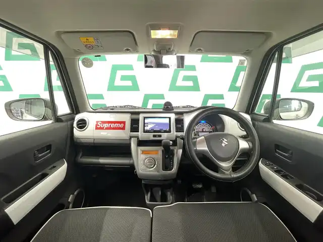 スズキ ハスラー X ターボ 鹿児島県 2015(平27)年 6万km パールホワイト/ブラック2トーンルーフ 禁煙車/社外SDナビ(AVIC-RZ03)/　・CD/DVD/　・ワンセグTV/　・iPod/　・AM/FM/バックカメラ/スマホホルダー/ドアハンドルプロテクター/シートヒーター/オートライト/衝突被害軽減ブレーキ/横滑り防止装置/純正フロアマット/純正アルミホイール/純正ドアバイザー/電動格納ミラー/スマートキー/プッシュスタート