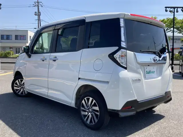 トヨタ タンク カスタムG 鳥取県 2020(令2)年 1.3万km パールホワイトⅢ 純正ナビ/フルセグ/CD/BT/パノラミックビューモニター/スマートアシスト/両側パワースライドドア/前席シートヒーター/クルーズコントロール/LEDヘットライト/オートハイビーム/純正14インチアルミホイール/プッシュエンジンスタート/アイドリングストップ/純正フロアマット/ドアバイザー/保証書・取扱説明書
