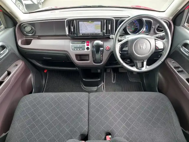 ホンダ Ｎ ＯＮＥ プレミアム 東京都 2014(平26)年 3.5万km ミラノレッド 社外ナビ/ワンセグ/バックカメラ/ETC/シティブレーキアクティブシステム/ECON/オートライト/純正14インチAW/スマートキー