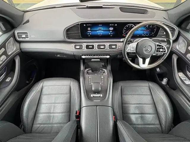 メルセデス・ベンツ ＧＬＳ４００ｄ 4マチック AMGライン 石川県 2020(令2)年 3.3万km 白 サンルーフ/黒革シート/シートベンチレーション/Ｂｕｒｍｅｓｔｅｒサウンド/衝突軽減ブレーキ/アダプティブクルーズコントロール/ブラインドスポット/純正ナビ/フルセグＴＶ/３６０カメラ/ソフトクローズドア