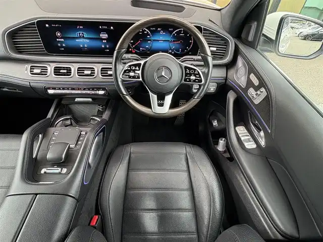 メルセデス・ベンツ ＧＬＳ４００ｄ 4マチック AMGライン 石川県 2020(令2)年 3.3万km 白 サンルーフ/黒革シート/シートベンチレーション/Ｂｕｒｍｅｓｔｅｒサウンド/衝突軽減ブレーキ/アダプティブクルーズコントロール/ブラインドスポット/純正ナビ/フルセグＴＶ/３６０カメラ/ソフトクローズドア