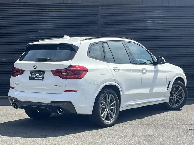 ＢＭＷ Ｘ３ xDrive20d Mスポーツ 静岡県 2020(令2)年 3.9万km 白 アダプティブクルーズコントロール/純正ナビ/（フルセグ/Bluetooth/ CarPlay）/360°カメラ/ヘッドアップディスプレイ/レーンキープアシスト/ブラインドスポットアシスト/コンフォートアクセス/ハーフレザーシート/LEDヘッドライト/オートハイビーム/純正19インチアルミホイール/電動リアゲート/ワイヤレス充電/パワーシート/シートヒーター/ドライビングアシスト＋/パーキングアシスト＋