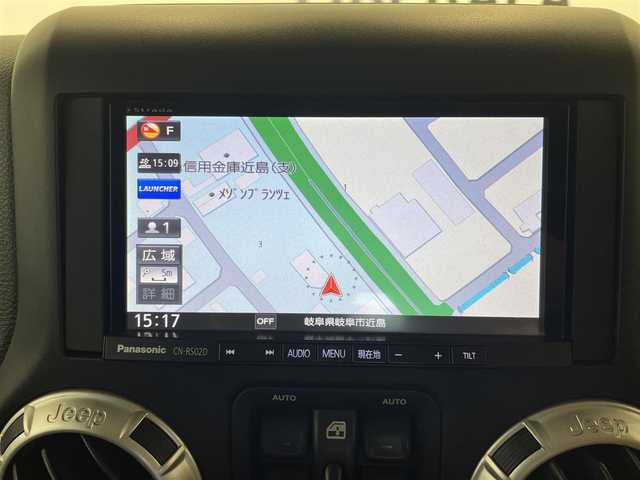 クライスラー・ジープ ジープ ラングラー 岐阜県 2016(平28)年 5.9万km ブラック クルーズコントロール　/バックカメラ　/社外ナビ　ＴＶ　/ドライブレコーダー前後　/オートライト　/４ＷＤ　/リモコンキー/ETC