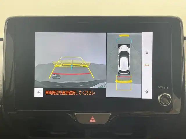 トヨタ ヤリスクロス ハイブリッド Z 群馬県 2024(令6)年 0.4万km ブラックマイカ 純正８型ナビ　全周囲カメラ　パーキングアシスト　アダプティブクルーズコントロール　安心降車アシスト　ＡＣ１００Ｖ　衝突被害軽減ブレーキ　前後ドライブレコーダー　ＬＥＤヘッドライト　ＥＴＣ２．０　禁煙車