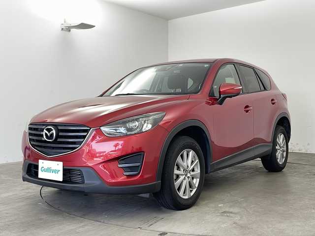 マツダ ＣＸ－５ XD 兵庫県 2015(平27)年 7.7万km ソウルレッドプレミアムメタリック ・ワンオーナー車/・純正メモリナビ/・Bluetooth/DVD/CD/フルセグテレビ/・ビルドインETC/・前後ドライブレコーダー/・バックカメラ/・電動パーキングブレーキ/・クルーズコントロール/・盗難防止装置/・純正フロアマット/・革巻きステアリング/・ステアリングリモコン/・LEDオートライト/・純正17インチアルミホイール/・ウインカーミラー/・電動格納ミラー/・USBサポート/・W＋サイドエアバッグ/・カーテンエアバッグ/・プッシュスタートボタン/・スマートキー