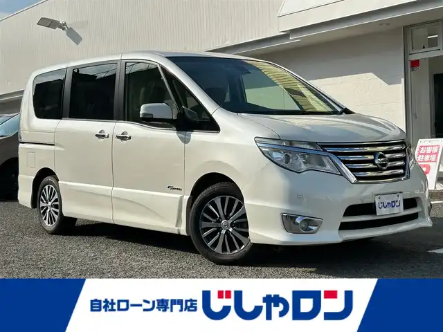 日産 セレナ ハイウェイS G S HV Aセーフ 京都府 2014(平26)年 8.7万km ブリリアントホワイトパール (株)IDOMが運営する【じしゃロン伏見店】の自社ローン専用車両になりますこちらは現金またはオートローンご利用時の価格です。自社ローンご希望の方は別途その旨お申付け下さい/純正ナビ(TV/Bluetooth/CD/AUX)/バックカメラ/アラウンドビューモニター/フリップダウンモニター/ビルトインETC/両側パワースライドドア/純正フロアマット/純正16インチアルミホイール/コーナーセンサー/クルーズコントロール/レーンキープアシスト/衝突被害軽減ブレーキ/ドライブレコーダー/プッシュスタート/スマートキー