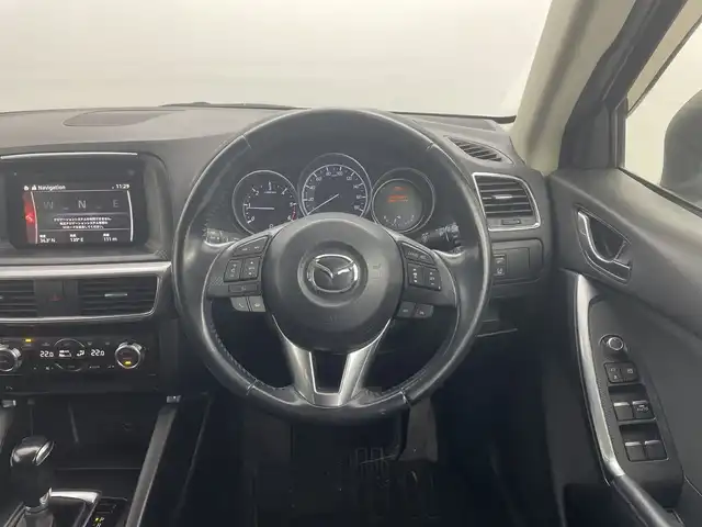マツダ ＣＸ－５ XD プロアクティブ 群馬県 2015(平27)年 6.3万km クリスタルホワイトパールマイカ 純正ディーラーナビ　バックカメラ　ブラインドスポットモニター　クルーズコントロール　ステアリングスイッチ　ＭＴモード付シフト　電動パーキングブレーキ　ＬＥＤオートライト　ＥＴＣ　スマートキー　禁煙車