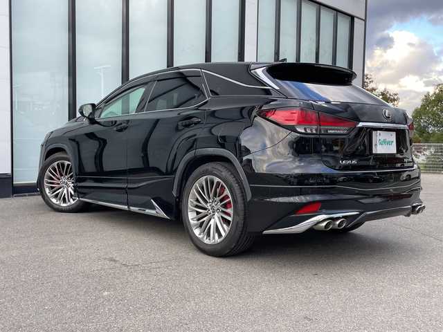 レクサス ＲＸ 300 バージョンL 大阪府 2020(令2)年 4.2万km ブラック 純正12.3インチナビ/・フルセグTV/USB/BT/パノラミックビューモニター/ワンオーナー/前ドライブレコーダー/電動ムーンルーフ/ビルトインETC2.0/ターボ/AC100Vコンセント/BSM/HUD/レーダークルーズコントロール/コーナーセンサー/3眼LEDヘッド・フォグ/シーケンシャルターンランプ/モデリスタエアロ/マフラー/本革シート/メモリーパワーシート/シートヒーター/エアシート/ステアリングヒーター/パワーバックドア/パドルシフト/純正フロアマット/純正20インチAW/スペアキー